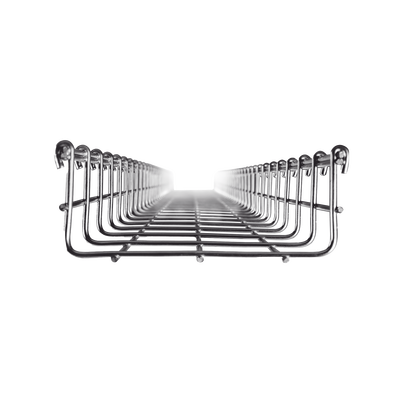 Charola Tipo Malla 66/150 mm, Acabado Electro Zinc, Hasta 158 Cables Cat6, Tramo de 3 Metros Charola Tipo Malla 66/150 mm, Acabado Electro Zinc, Hasta 158 Cables Cat6, Tramo de 3 Metros
