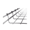 Charola Tipo Malla 66/600 mm, Acabado Electro Zinc, Hasta 630 Cables Cat6, Tramo de 3 Metros