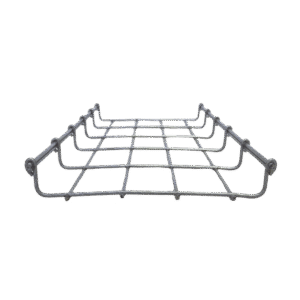 Charola Bimetálica Tipo Malla 33/200 mm, Ideal Para Utilizarse al Exterior o Zonas Húmedas, Hasta 105 Cables Cat6, Tramo de 3 Metros