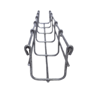 Charola Bimetálica Tipo Malla 66/50 mm, Ideal Para Utilizarse al Exterior o Zonas Húmedas, Hasta 53 Cables Cat6, Tramo de 3 Metros