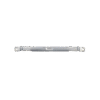 Clip Recto Automático para unir tramos de charola, con acabado Electro Zinc