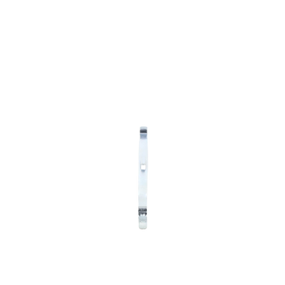 Clip Recto Automático para unir tramos de charola con peralte de 54 con acabado Electro Zinc