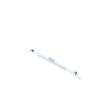 Clip Recto Automático para unir tramos de charola con peralte de 54 con acabado Electro Zinc