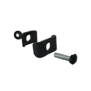 Kit 1 para unir tramos de charolas, con baño de pintura epóxica color Negro