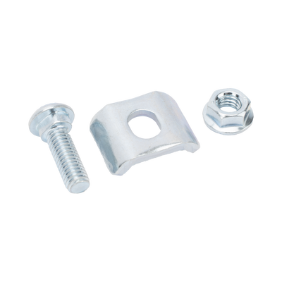 Kit 3 para unir tramos de charolas, con acabado Electro Zinc Kit 3 para unir tramos de charolas, con acabado Electro Zinc