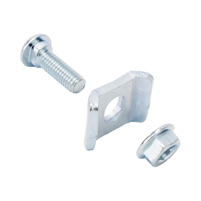 Kit 3 para unir tramos de charolas, con acabado Electro Zinc Kit 3 para unir tramos de charolas, con acabado Electro Zinc