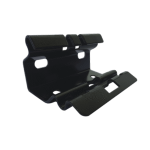 Mini clip automático con baño de pintura epóxica en color NEGRO, para unir tramos de charola