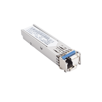 Transceptor WDM mini-Gbic SFP 1G LC TX:1310nm RX:1550 para fibra Mono Modo 20 Km, Requiere MGB-LB20