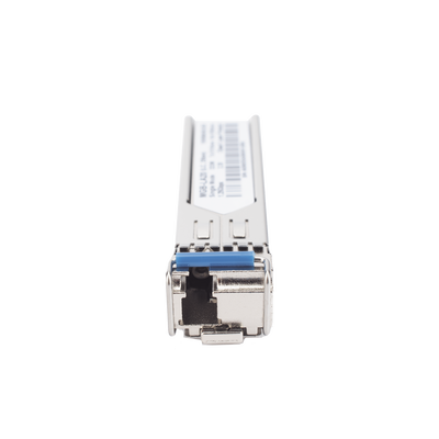 Transceptor WDM mini-Gbic SFP 1G LC TX:1310nm RX:1550 para fibra Mono Modo 20 Km, Requiere MGB-LB20