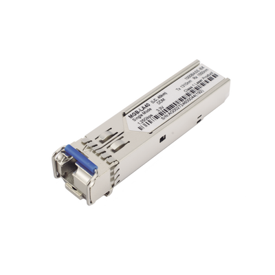 Transceptor mini-Gbic SFP 1G LC TX:1310nm RX:1550 para fibra Mono Modo 40 Km WDM, Requiere MGB-LB40 Transceptor mini-Gbic SFP 1G LC TX:1310nm RX:1550 para fibra Mono Modo 40 Km WDM, Requiere MGB-LB40