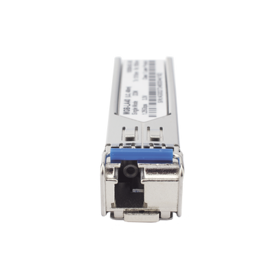 Transceptor mini-Gbic SFP 1G LC TX:1310nm RX:1550 para fibra Mono Modo 40 Km WDM, Requiere MGB-LB40 Transceptor mini-Gbic SFP 1G LC TX:1310nm RX:1550 para fibra Mono Modo 40 Km WDM, Requiere MGB-LB40