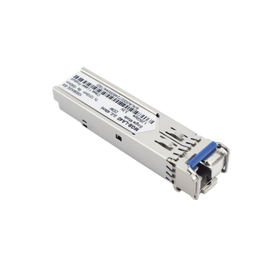 Transceptor mini-Gbic SFP 1G LC TX:1310nm RX:1550 para fibra Mono Modo 40 Km WDM, Requiere MGB-LB40 Transceptor mini-Gbic SFP 1G LC TX:1310nm RX:1550 para fibra Mono Modo 40 Km WDM, Requiere MGB-LB40