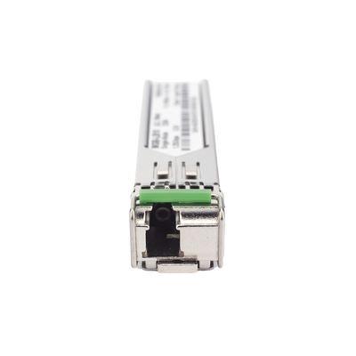 Transceptor mini-Gbic SFP 1G LC TX:1550nm RX:1310 para fibra Mono Modo 10 Km WDM, Requiere MGB-LA10