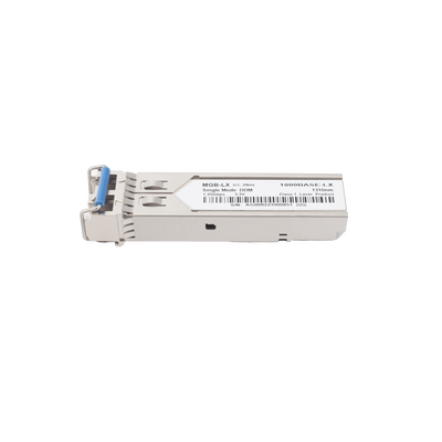 Paquete de 10 Piezas del Transceptor Industrial mini-Gbic SFP 1G LC TX:1310nm Para Fibra Mono Modo 20 Km