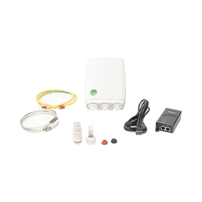 Unidad Terminal MultiHaul™ TU, 90°, 100 Mbps actualizables a 1000Mbps, 1 puerto RJ-45