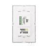 (ZWAVE) Interruptor On/Off panel táctil touch inalámbrico Zwave Plus 2 botones. Compatible con Hubitat HC8, Álula M2M, otro