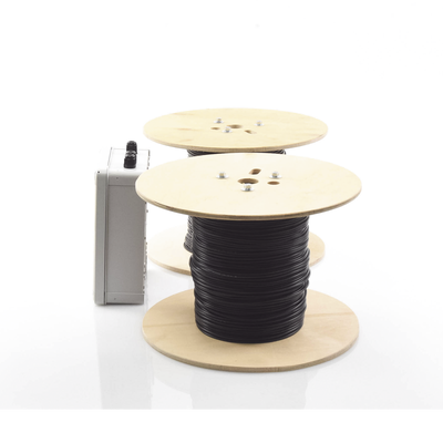 MICALERT Cable Sensor para Paredes, Rejas Rigidas o barandales / 2 zonas de 305 metros / 610 Metros de Protección Total/Tarjeta LPU400/Calibración via software MICALERT Cable Sensor para Paredes, Rejas Rigidas o barandales / 2 zonas de 305 metros / 610 Metros de Protección Total/Tarjeta LPU400/Calibración via software