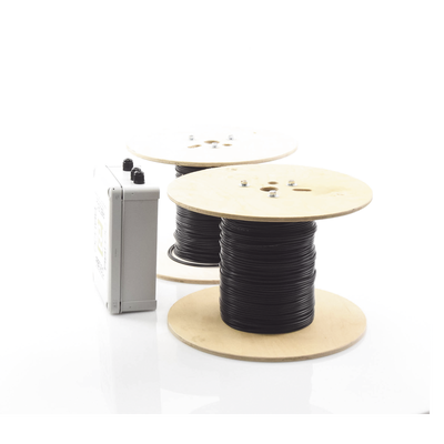 MICALERT Cable Sensor para Paredes, barandales, rejas rigidas / 2 zonas de 152 metros / 304 Metros de protección total/Tarjeta LPU400/Calibración via software MICALERT Cable Sensor para Paredes, barandales, rejas rigidas / 2 zonas de 152 metros / 304 Metros de protección total/Tarjeta LPU400/Calibración via software