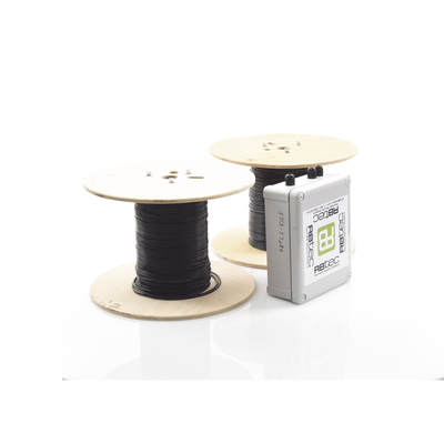 MICALERT Cable Sensor para Paredes, barandales, rejas rigidas / 2 zonas de 152 metros / 304 Metros de protección total/Tarjeta LPU400/Calibración via software MICALERT Cable Sensor para Paredes, barandales, rejas rigidas / 2 zonas de 152 metros / 304 Metros de protección total/Tarjeta LPU400/Calibración via software