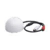 Micrófono omnidireccional, tipo pelota de golf, con distancia de recepción de 10 - 100 m cuadrados