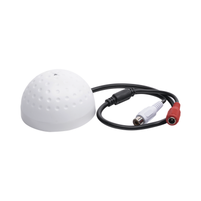 Micrófono omnidireccional, tipo pelota de golf, con distancia de recepción de 10 - 100 m cuadrados