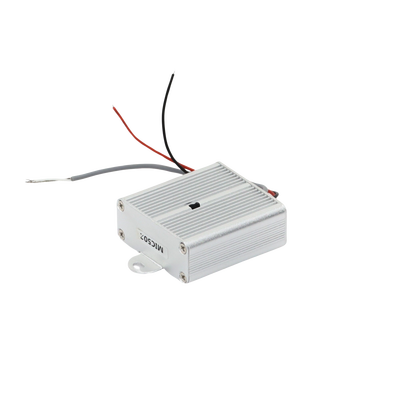Micrófono omnidireccional, tipo cuadro, con distancia de recepción de 10 - 100 m cuadrados