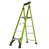 Escalera de Aluminio + Fibra de Vidrio de 1.8m con Soporte para Herramienta. !La Más Liviana del Mundo! (SKU:15406-001)