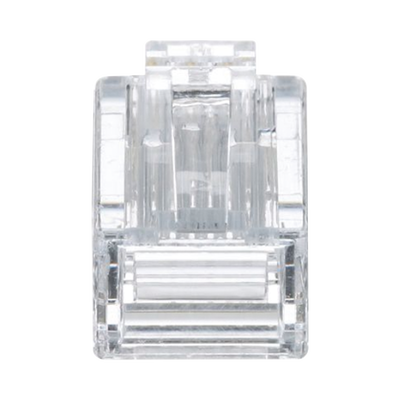 Plug RJ45 Cat5e, Para Cable UTP de Calibres 24-26 AWG, Chapado en Oro de 50 micras, Paquete de 50 piezas Plug RJ45 Cat5e, Para Cable UTP de Calibres 24-26 AWG, Chapado en Oro de 50 micras, Paquete de 50 piezas