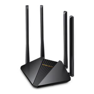 Router inalámbrico AC1200 / 2 Puertos LAN 10/100/1000 / 1 Puerto WAN 10/100/1000 / Tecnología MU-MIMO y Beamforming / 4 Antenas de 5 dBi