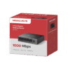 Switch NO Administrable / Para escritorio / Carcasa de metal / 5 puertos 10/100/1000 Mbps / Diseño Compacto / Plug and Play