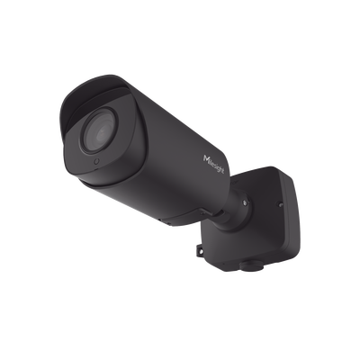 Cámara Bullet Plus de Red 2MP / AI 4X / Enfoque Automático / IR Inteligente / WDR 140dB / Tarjeta MicroSD hasta 256GB / IP67 / IK10 / Análisis de Video AI / Compresión H.265+