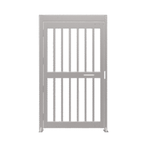 Puerta de Alta Seguridad de Cuerpo Completo Acabado en Acero Inoxidable