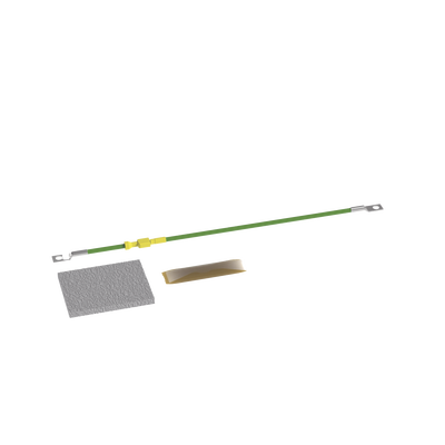Kit de Conexión a Tierra, Para Uso con Gabinetes Multipropósito, Incluye Cable 14 AWG y Accesorios