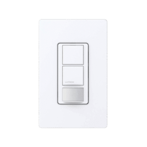 (XCT) Apagador doble con sensor de presencia, ideal para salas de entretenimiento, conferencia, etc.