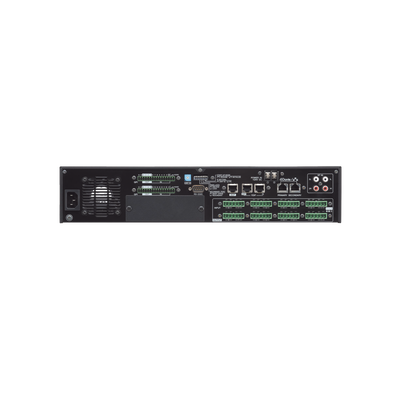 Procesador Matricial de Audio | DSP | 34 Entradas (entre digital y análogas) x 16 Salidas | Ideal para Instalaciones Comerciales | Interfaz Dante