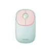 Mouse Inalámbrico FUN | Recargable| 2.4G & Bluetooth | 4 Niveles de DPI | Silencioso | Ergonómico | 5 Botones | Compatible con Windows, macOS 10.5, Android iOS Linux y Chrome OS | Color Rosa.