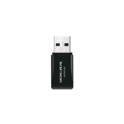 Adaptador Inalámbrico N / 300 Mbps 2.4 GHz / 2 antenas Internas / Diseño Portátil / Más comodo