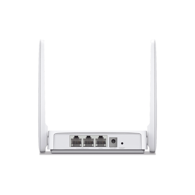 Router Inalámbrico N / 2.4 GHz de 300 Mbps / 1 Puerto WAN 10/100 Mbps / 2 Puertos LAN 10/100 Mbps / 2 antenas de 5 dBi / Compatible con IPV6 e IPTV