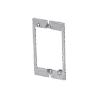 Adaptador de Placa de Pared, de Una Salida, Material CRS/Zinc