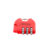 Candado de Combinación Ajustable / No Requiere Llave / Color Rojo.