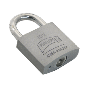 Candado de Hierro Sólido de Alta Resistencia / Gancho Largo / Llave PH-32 para 4 Pernos de Combinación / Para Condiciones Secas y Protegidas.