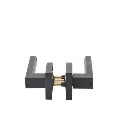 Manija Castelli Biométrica/ Acabado Negro / 30 usuarios/Para Puerta Izq o Derecha de 60-70mm