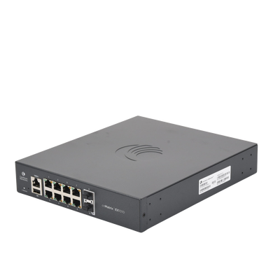 Switch cnMatrix EX1010 de 8 puertos Gigabit Ethernet y 2 SFP, Capa 2, gestión en la nube