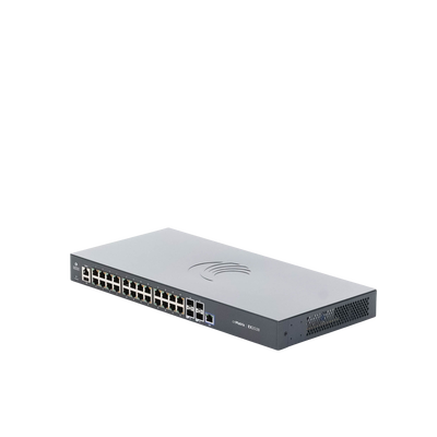Switch cnMatrix EX2028 capa 3 de 28 puertos (24 Ethernet Gigabit, 4 SFP+) administración desde la Nube (MX-EX2028XXA-U)