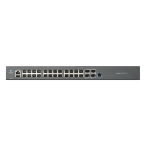 Switch cnMatrix EX2028 capa 3 de 28 puertos (24 Ethernet Gigabit, 4 SFP+) administración desde la Nube (MX-EX2028XXA-U)