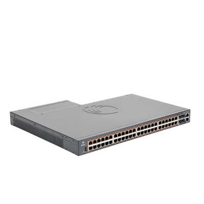 Switch PoE inteligente / cnMatrix EX2052R-P / PoE+ / 48 puertos x 1 Gps / 4 SFP+, fuente de alimentación extraíble Switch PoE inteligente / cnMatrix EX2052R-P / PoE+ / 48 puertos x 1 Gps / 4 SFP+, fuente de alimentación extraíble