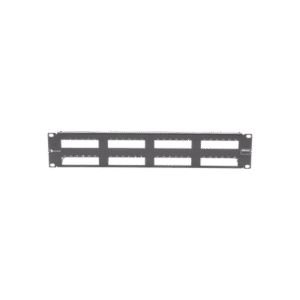 Patch Panel MAX Modular (vacío), de 48 Puertos, Plano, 2UR Patch Panel MAX Modular (vacío), de 48 Puertos, Plano, 2UR