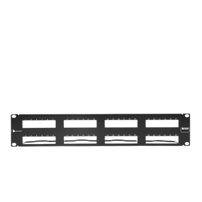 PATCH PANEL MAX VACIO ID VERTICAL UTP 48 PTOS PLANO 2U NEGRO PATCH PANEL MAX VACIO ID VERTICAL UTP 48 PTOS PLANO 2U NEGRO
