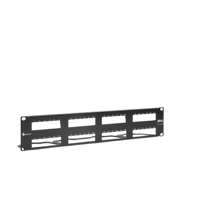 PATCH PANEL MAX VACIO ID VERTICAL UTP 48 PTOS PLANO 2U NEGRO PATCH PANEL MAX VACIO ID VERTICAL UTP 48 PTOS PLANO 2U NEGRO
