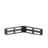 Patch Panel MAX Modular (vacío), de 48 Puertos, Angulado, 2UR